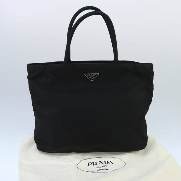 PRADA Hand Bag Nylon Black Auth bs20003 - Picture 12 of 16